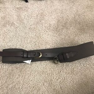 A brown belt